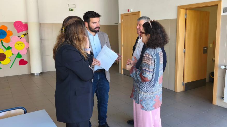 Visita &agrave; comunidade escolar