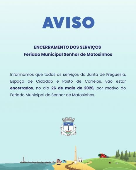 Aviso &agrave; popula&ccedil;&atilde;o