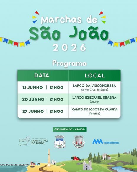 As Marchas de S&atilde;o Jo&atilde;o est&atilde;o de regresso!