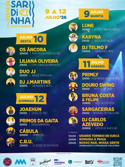 Festa da Sardinha da Praia de Angeiras 2026