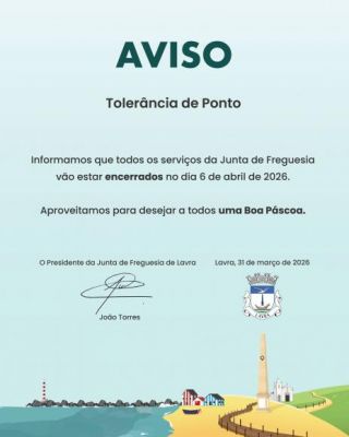 Aviso | Toler&acirc;ncia de Ponto
